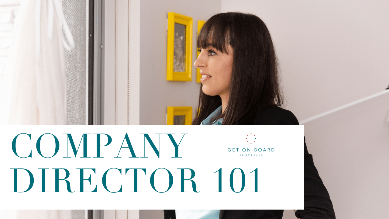 A company director understanding their governance basics for their board role