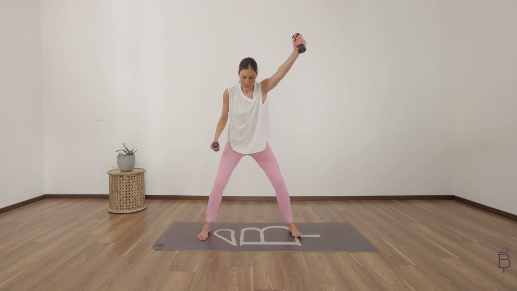 Entrenamiento barre postparto dentro de la variedad de clases