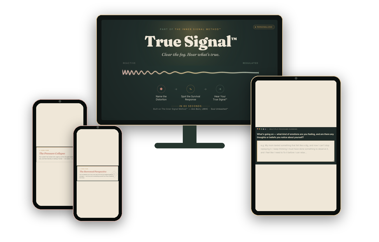 True Signal™ product preview mockup