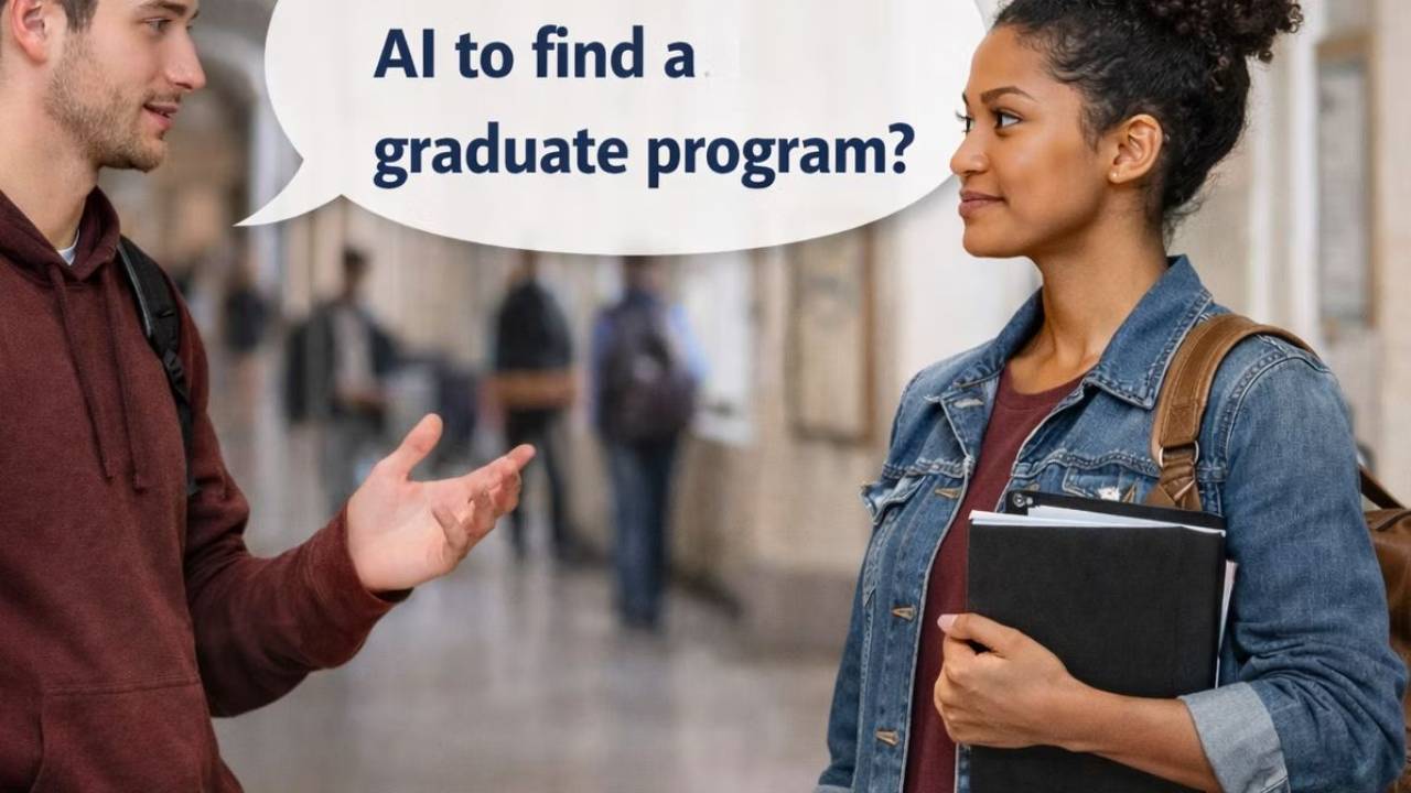 How t use Ai to find a graduate program