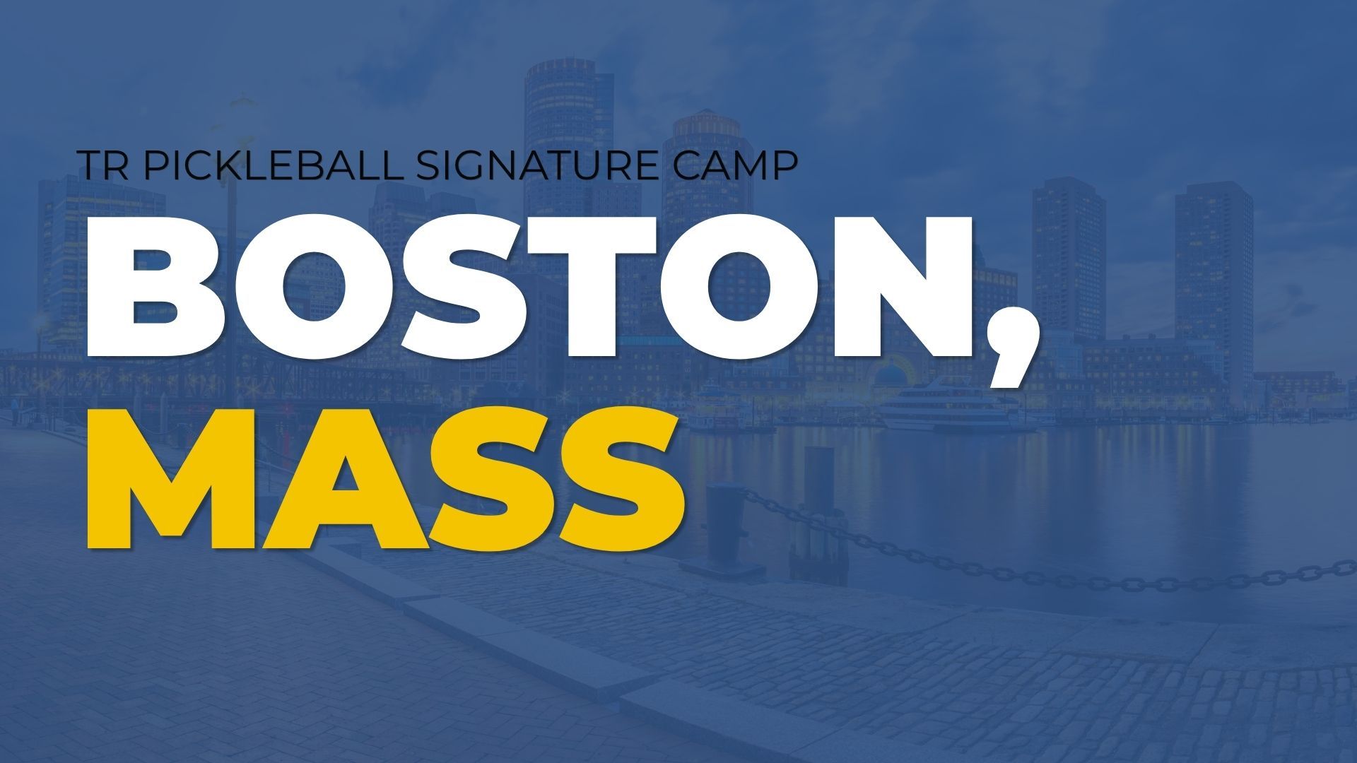 Tony Roig Signature Camp, Boston, Massachusetts
