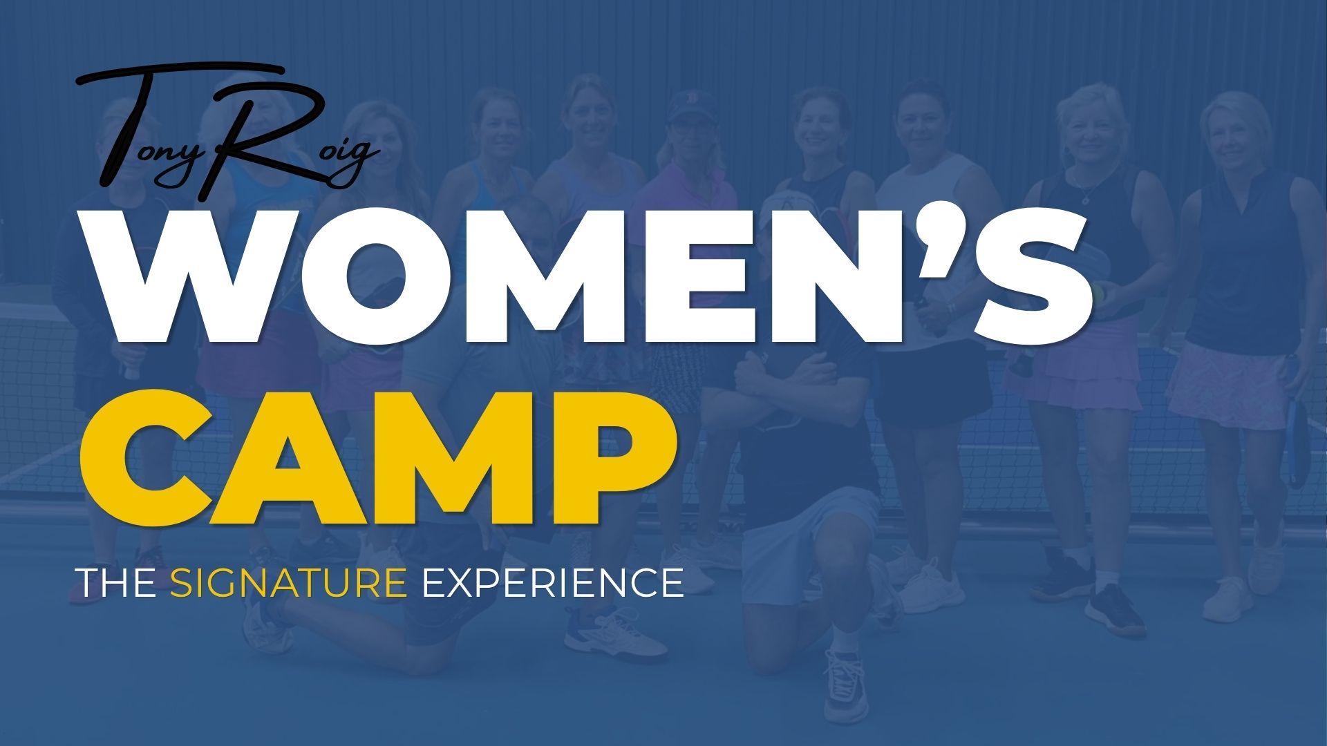 Tony Roig Women's Camp, Tampa Bay, Florida