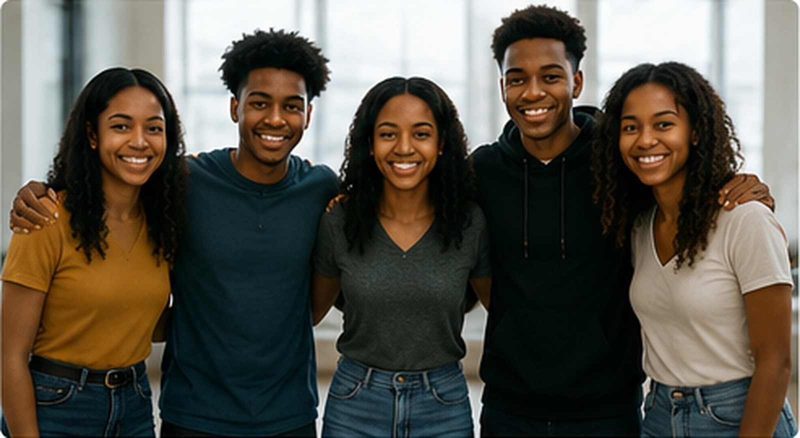 Young people building community together
