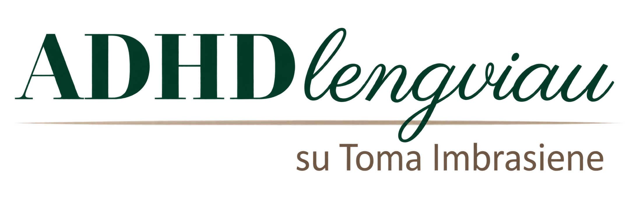 „ADHD lengviau“ logotipas