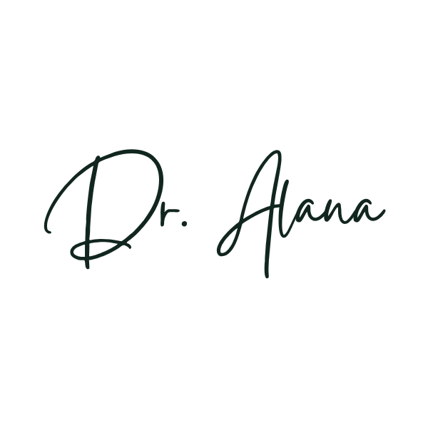 Dr. Alana logo, replace with real logo image