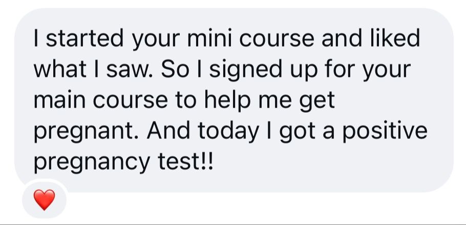 Client screenshot: a positive test