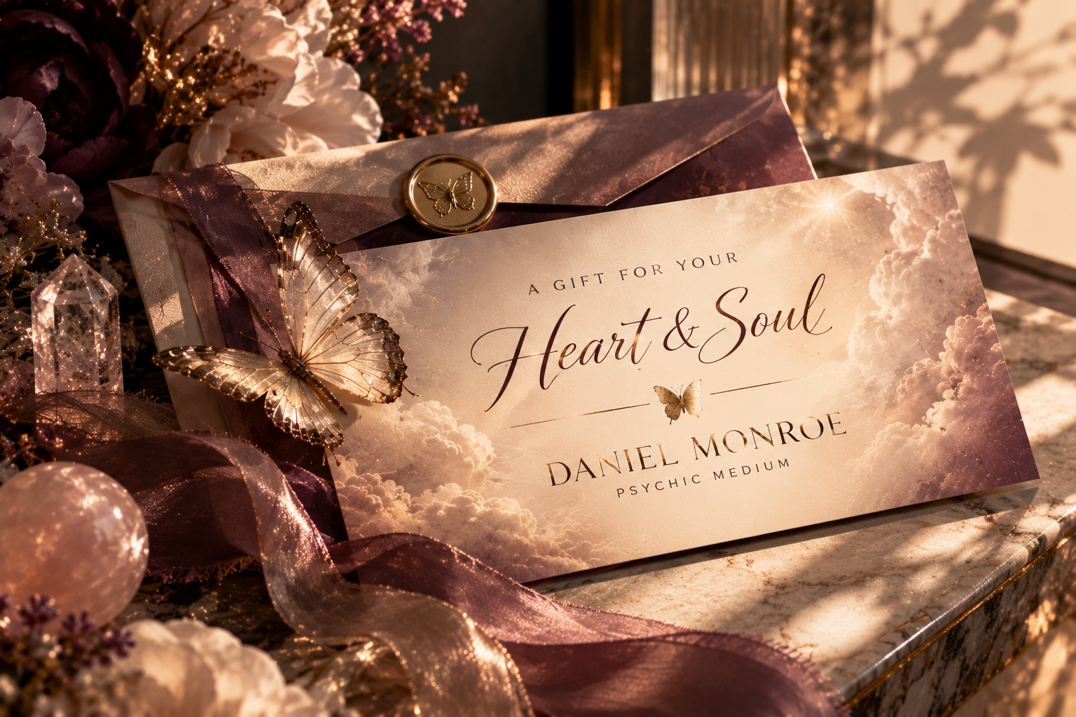 Daniel Monroe Psychic Medium Heart and Soul gift reading