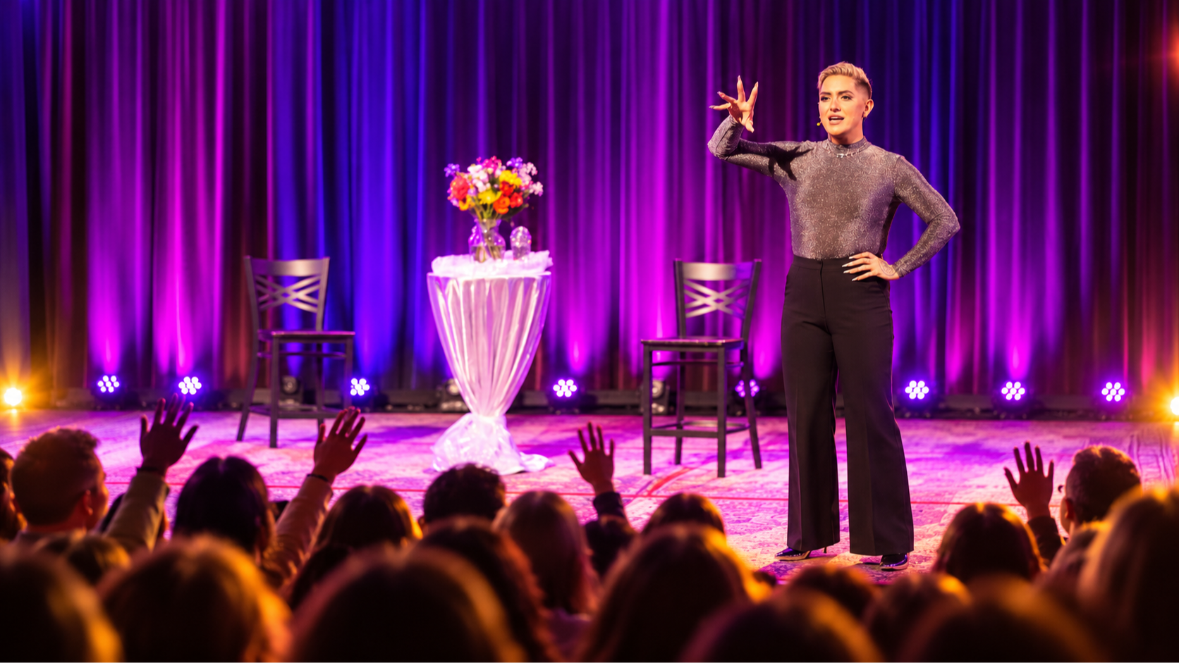 Daniel Monroe live psychic medium event