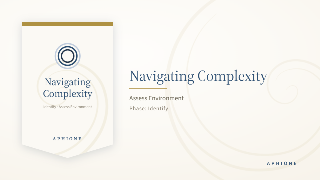 Step 1.2, Navigating Complexity, Reading the Forces Shaping What Comes Next