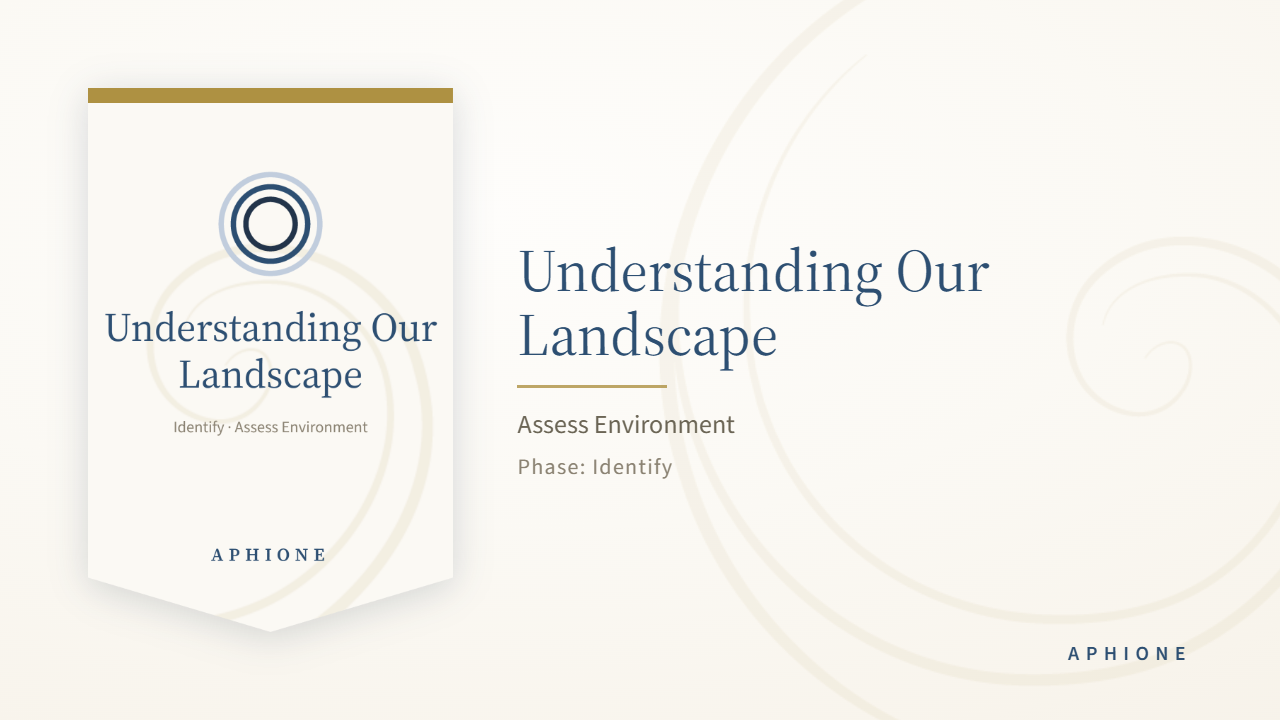 Step 1.1, Understanding Our Landscape, Foundations for Strategic Insight