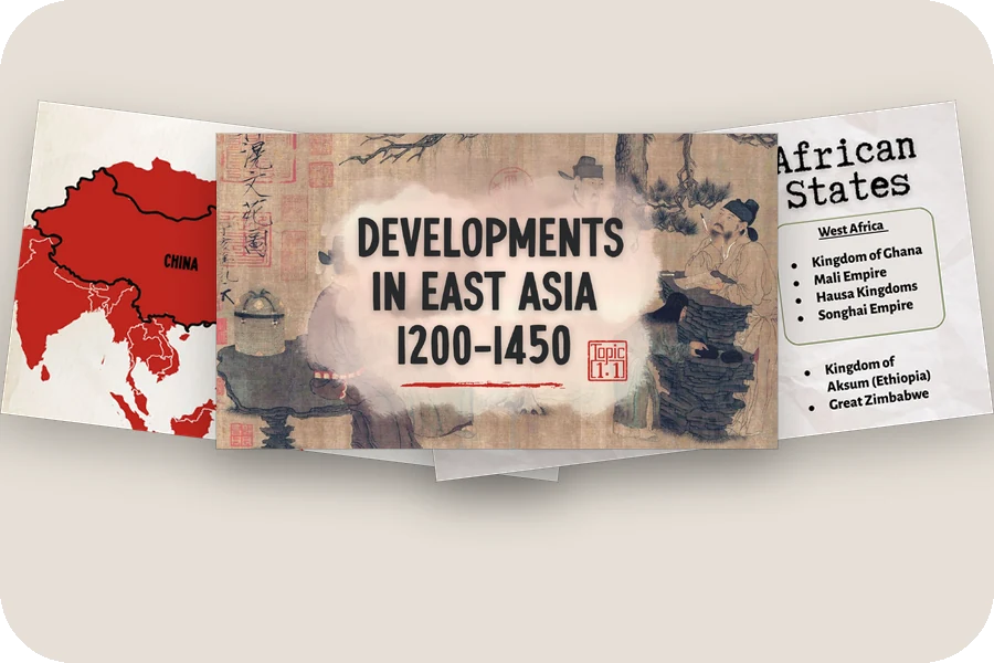 Three lecture slides