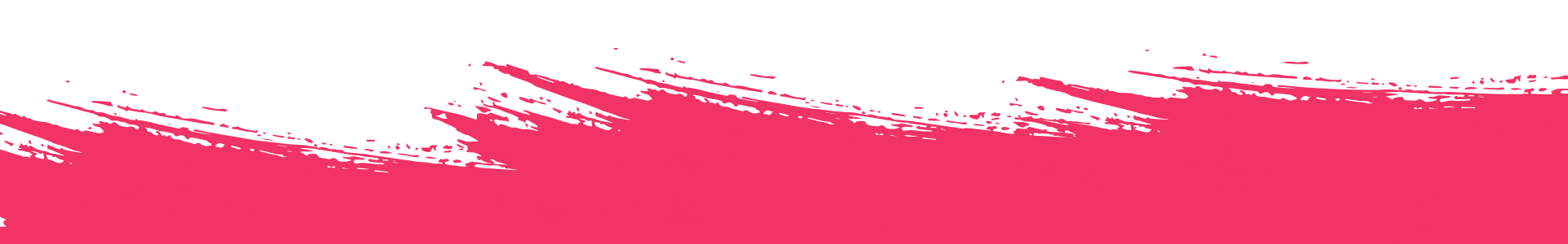 Decorative pink paint stroke divider
