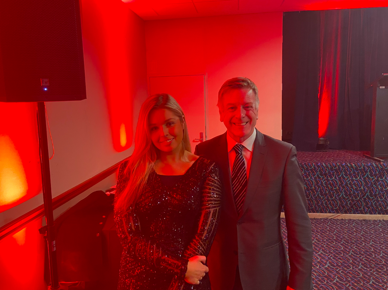 Mark Aiston with his daughter