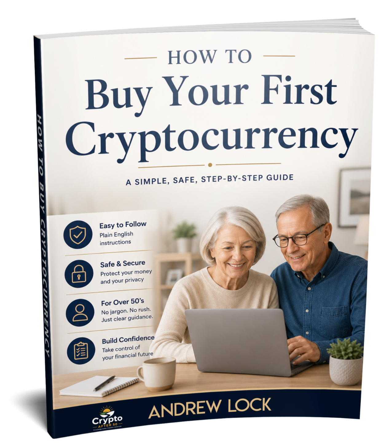 How to Buy Your First Cryptocurrency — guide cover