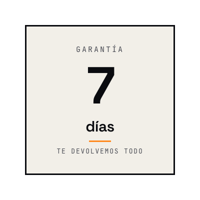 Sello de garantía de 7 días