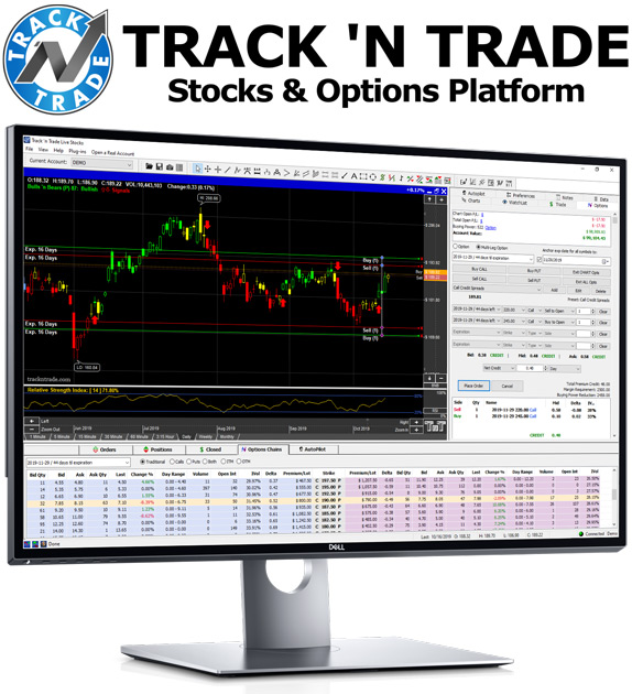Track 'n Trade Stocks & Options Platform