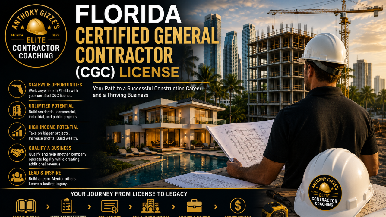 how to get your certified general contractors license