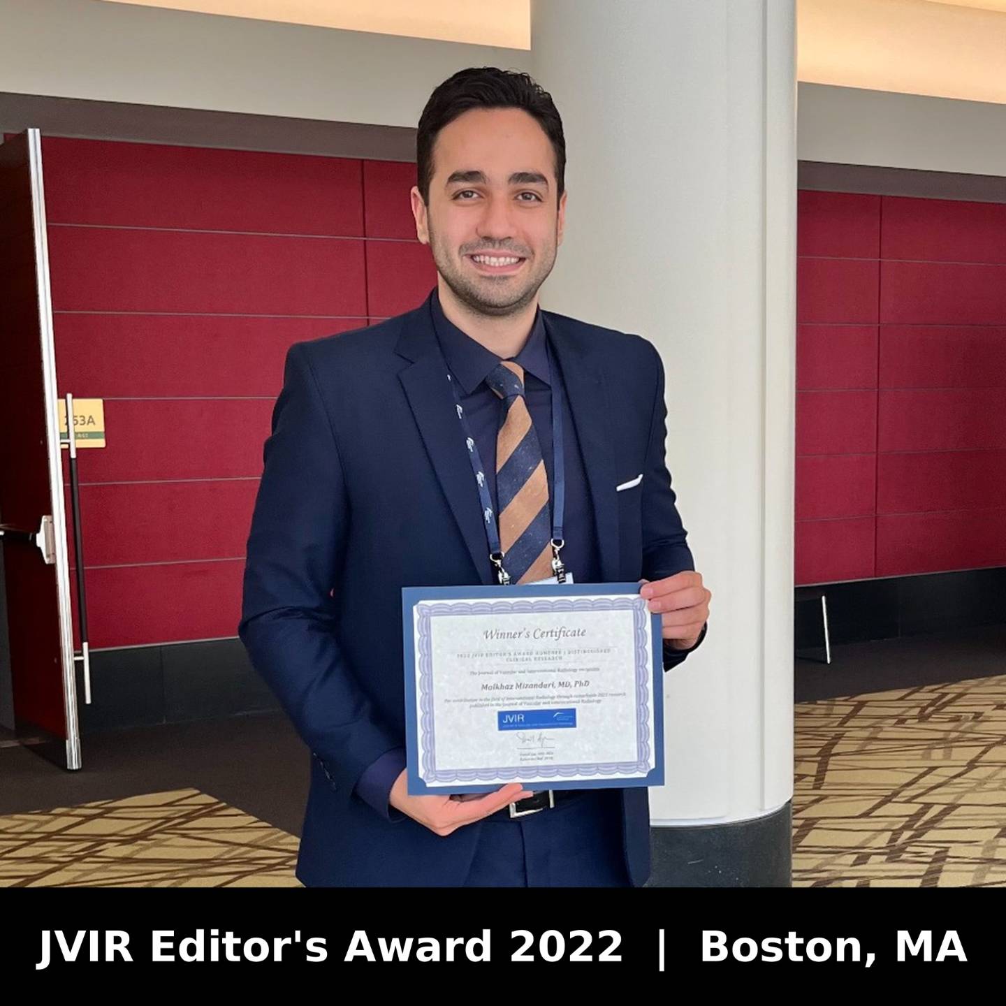 JVIR Editor's Award 2022 | Boston, MA