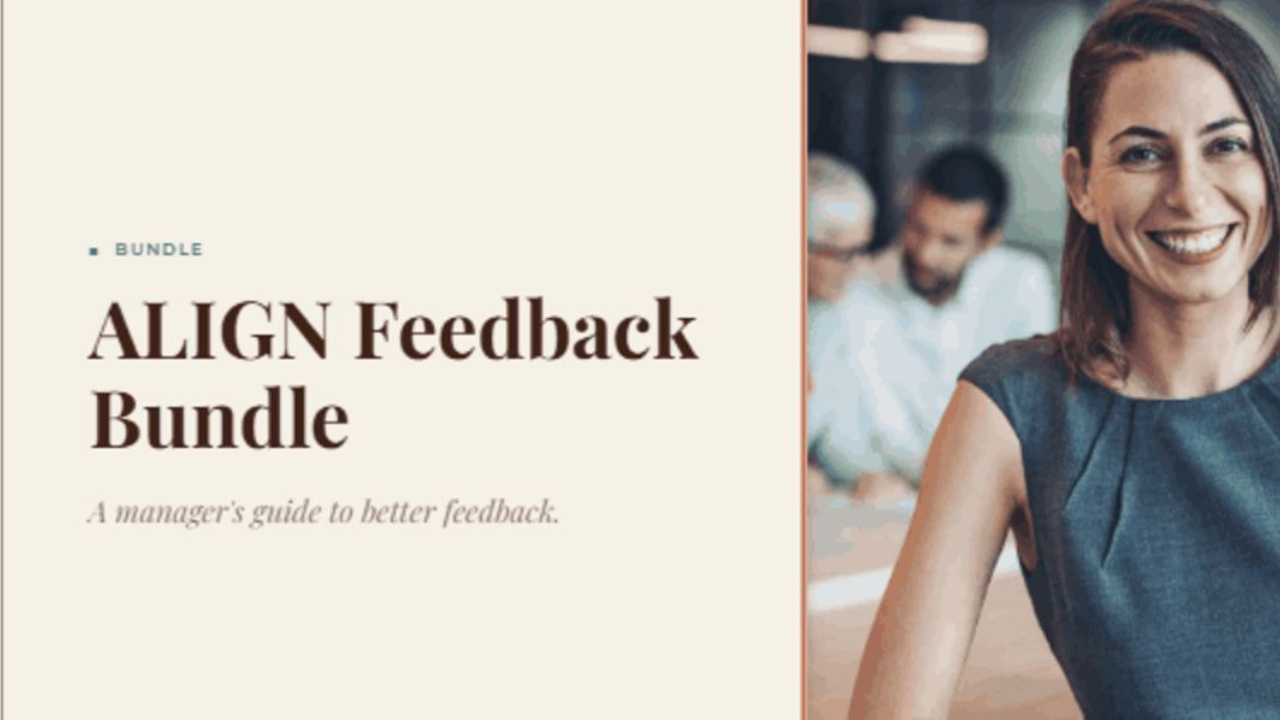 Inside the ALIGN Feedback Bundle