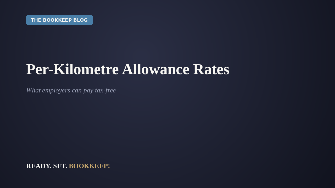 CRA Per-Kilometre Allowance Rates