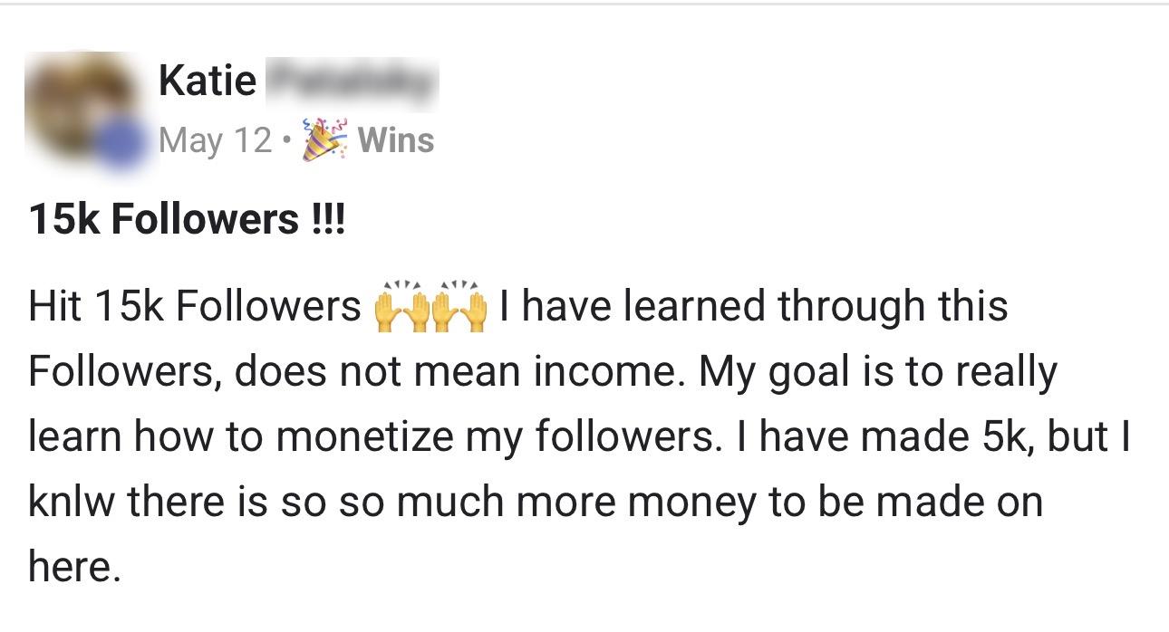 Hit 15k followers
