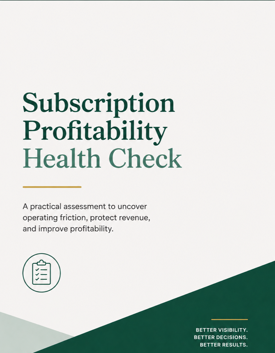 Subscription Profitability Health Check