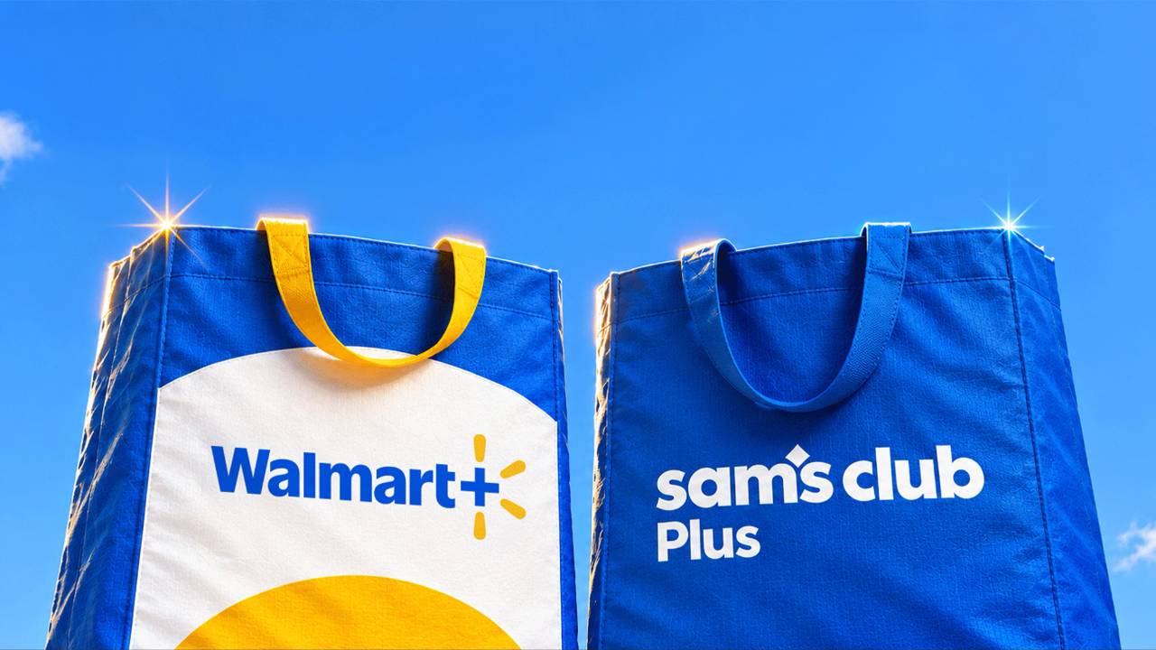 Shopping bags for Walmart+ and Sams Club plus