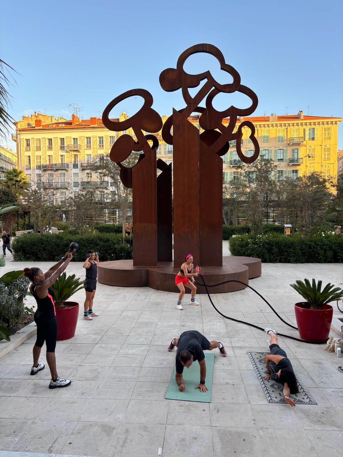 Coaching outdoor collectif Square Durandy Nice