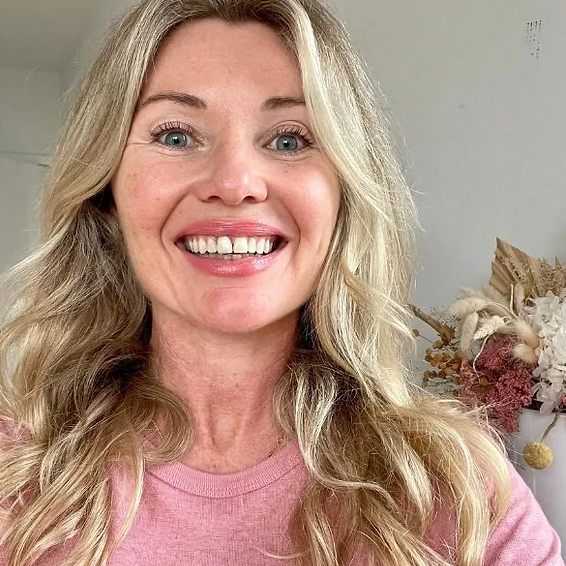 Warm, candid natural-light photo of Mel