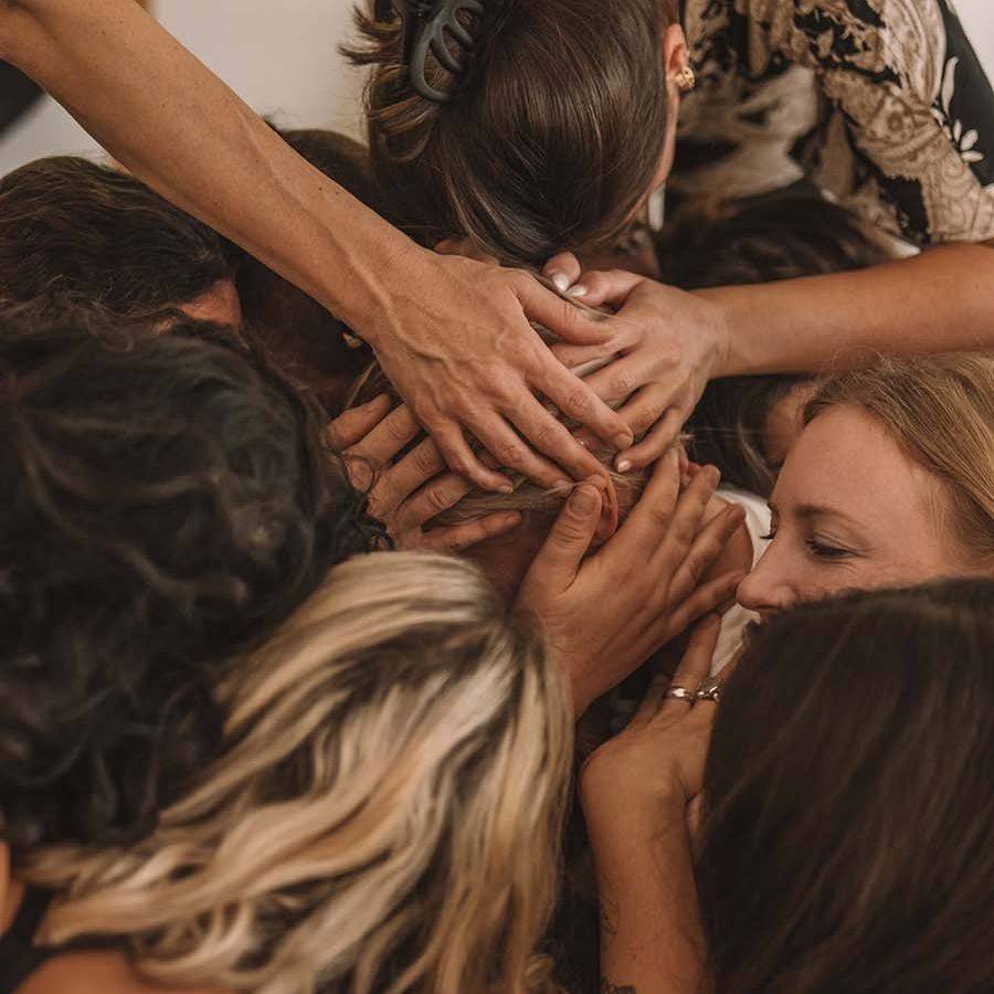 woman group initiation and rituals retreat in spain