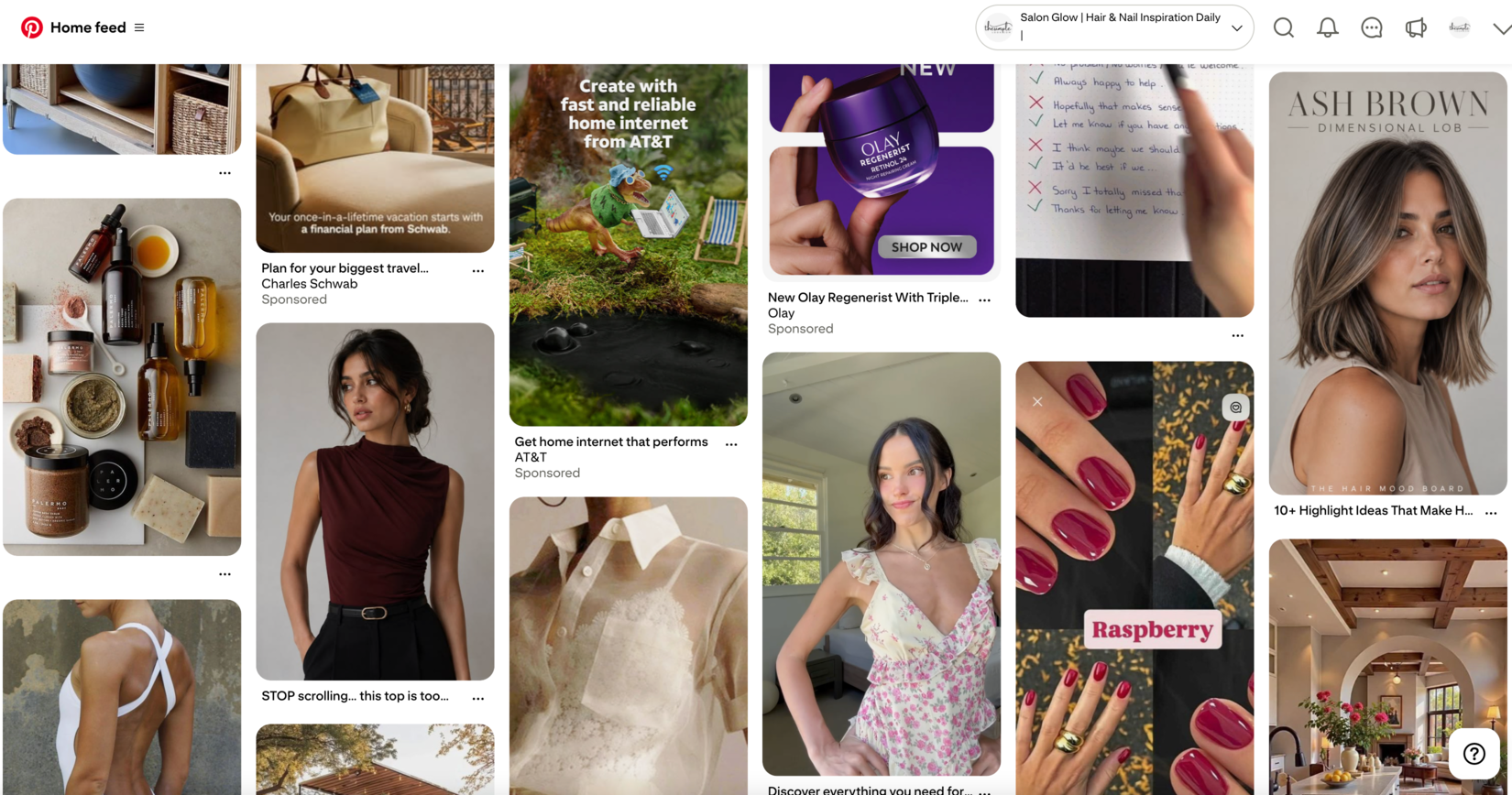 Pinterest -Recommendation Mode