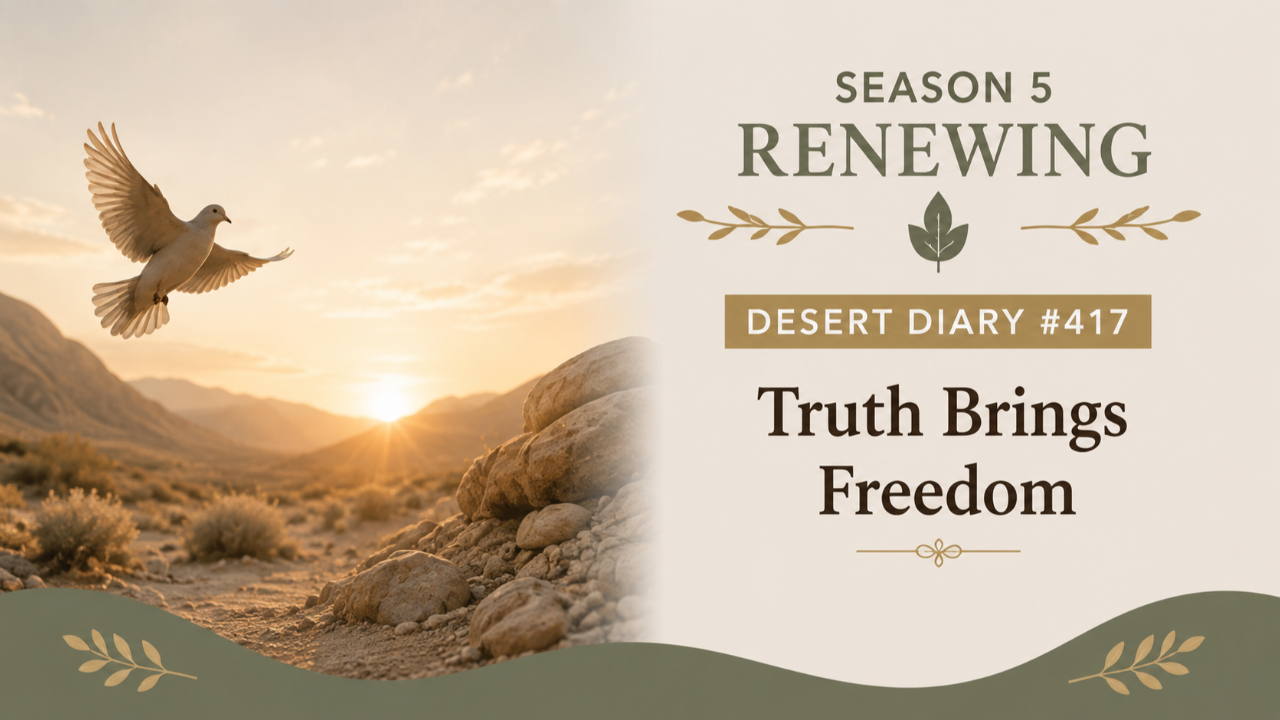 Season 5 Renewing Desert Diary 417 — Truth Brings Freedom