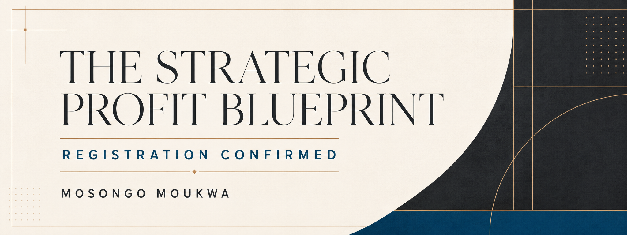 The Strategic Profit Blueprint