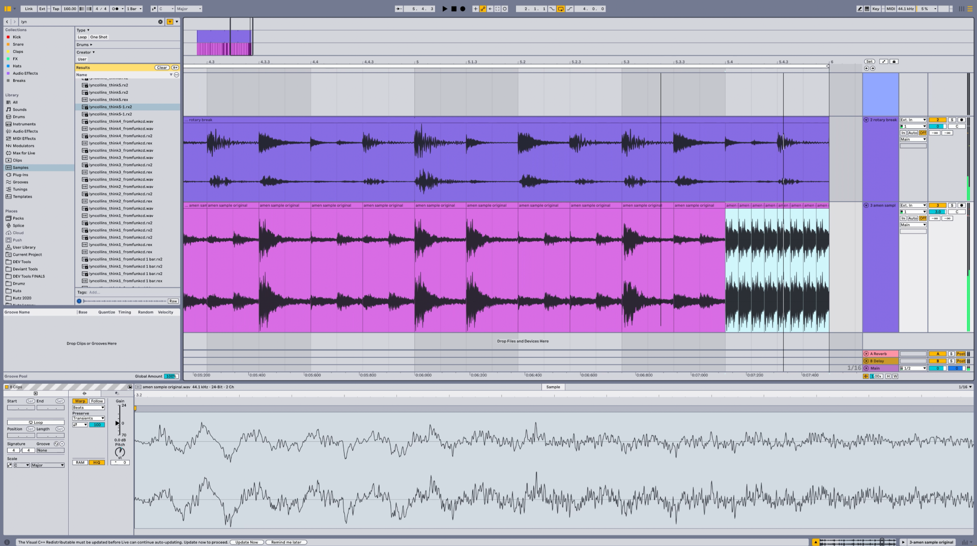 Ableton Live jungle production lesson preview