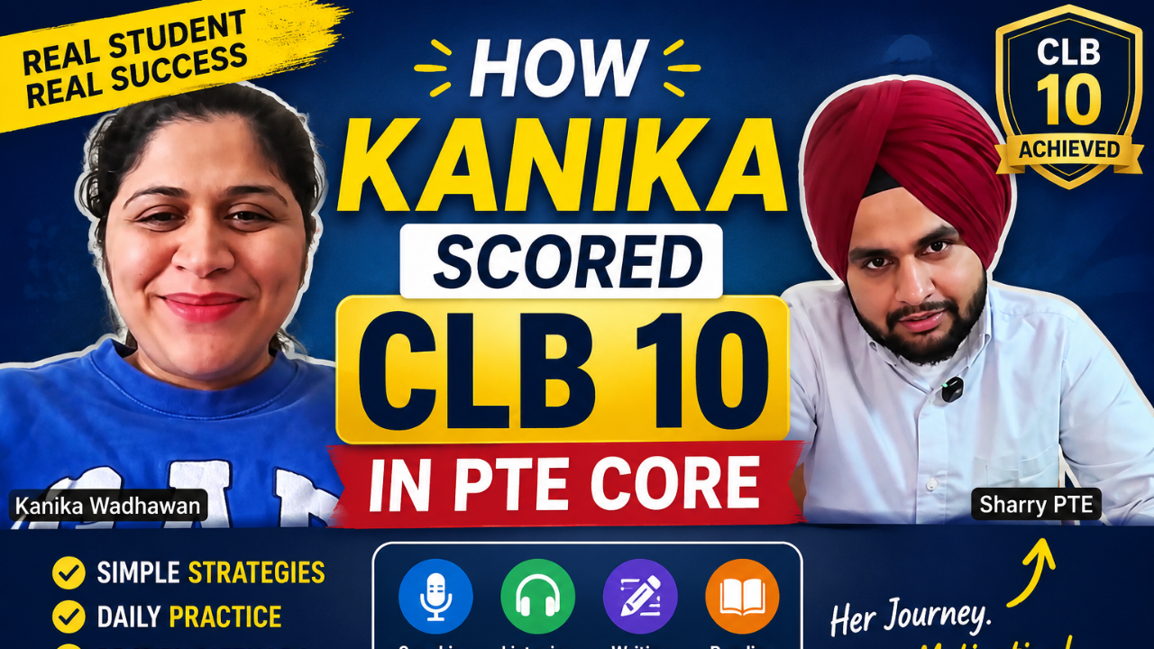 Kanika Sharry PTE success story