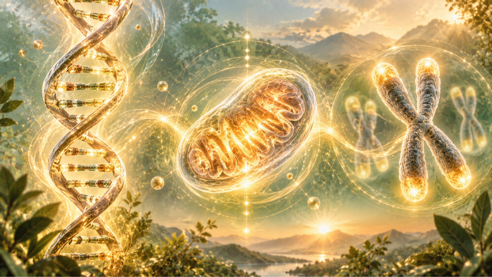 Telómeros, mitocondrias y ADN, guardianes de la longevidad