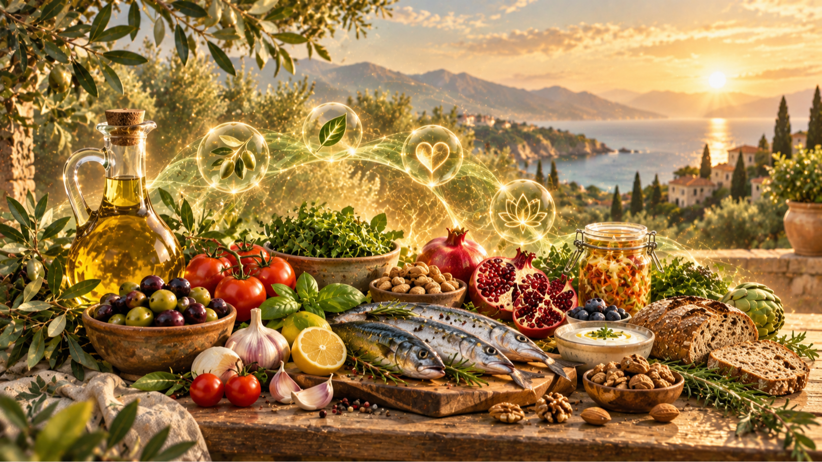 Pilar 2: alimentación antiinflamatoria y dieta mediterránea