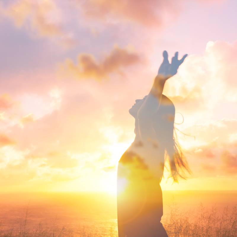 Soft sunrise landscape symbolizing hope and freedom to create