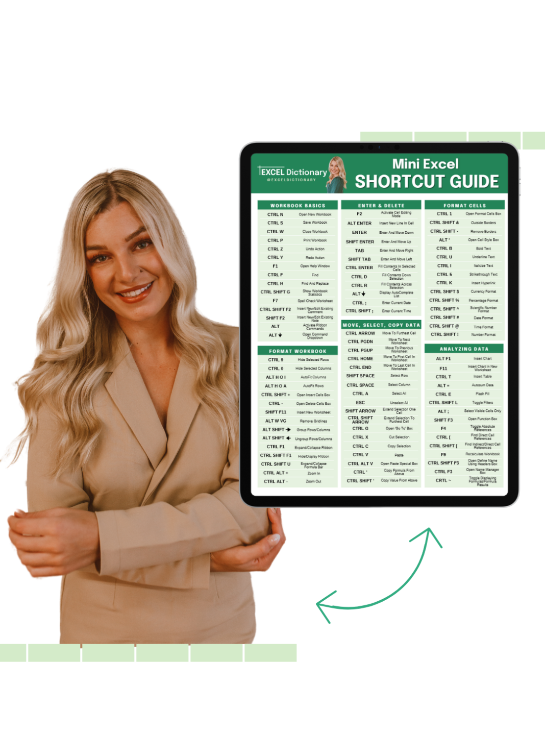 The Ultimate Excel Shortcuts Guide cover