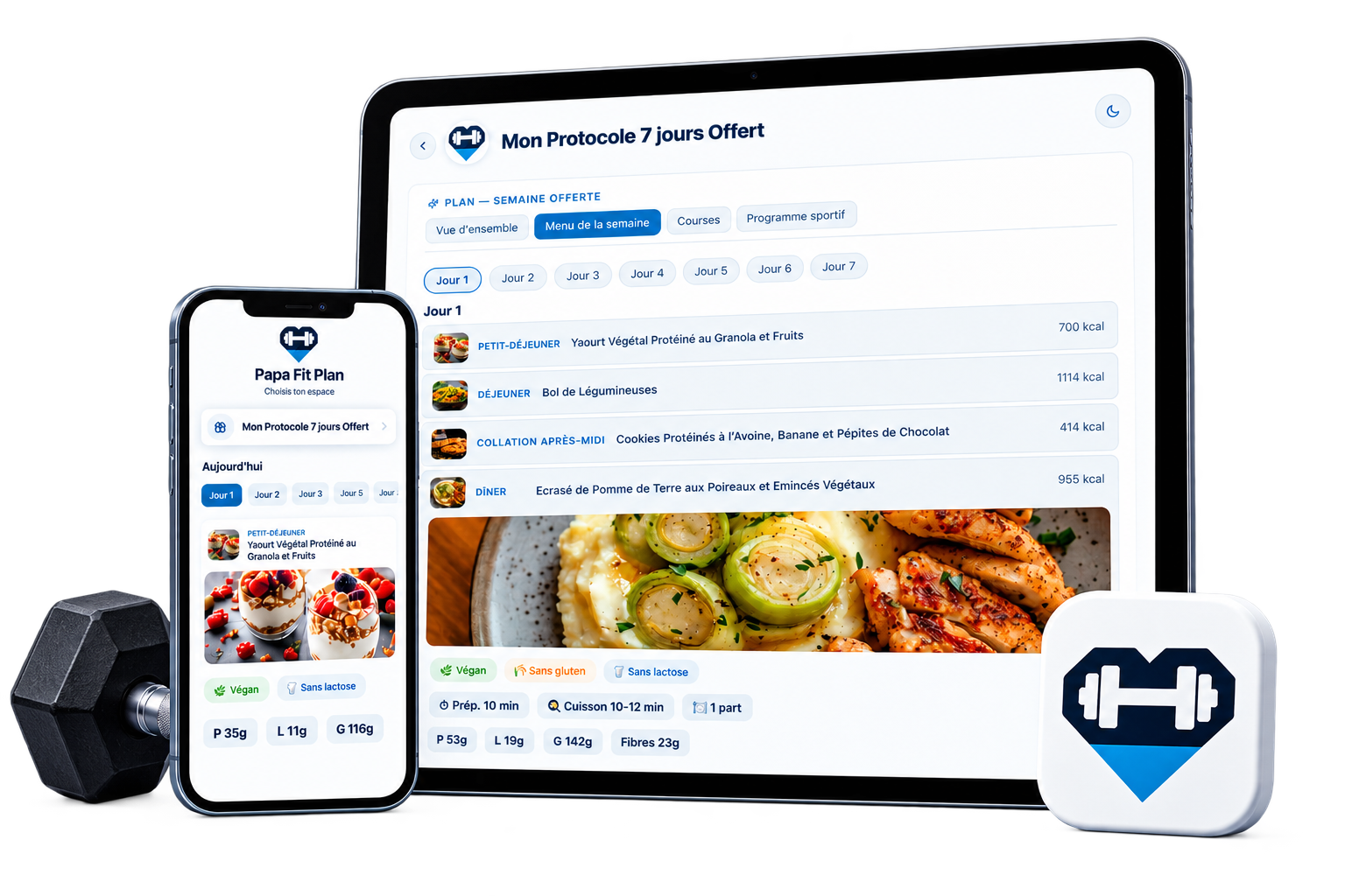 Repas personnalisés