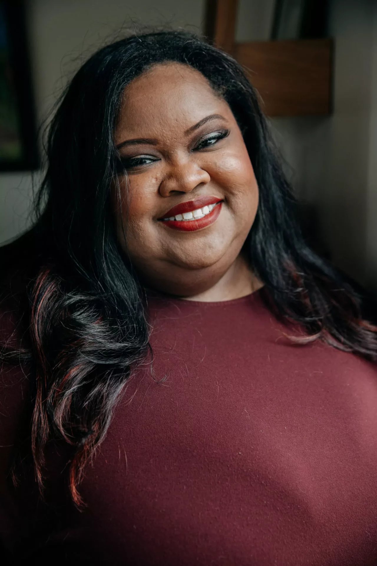 Dana Sturtevant, co-founder of Center for Body Trust, photographed smiling.