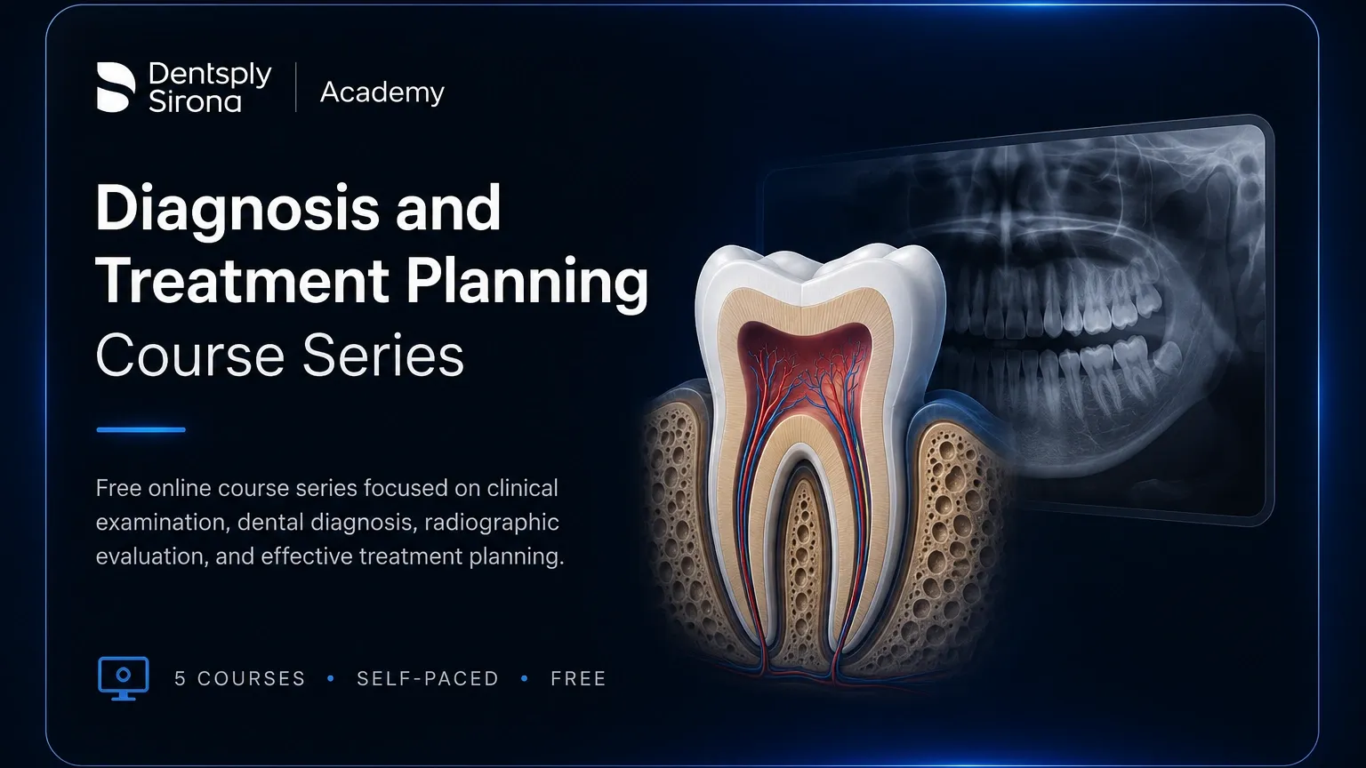Dentsply Sirona Academy Diagnosis and Treatment Planning online course series