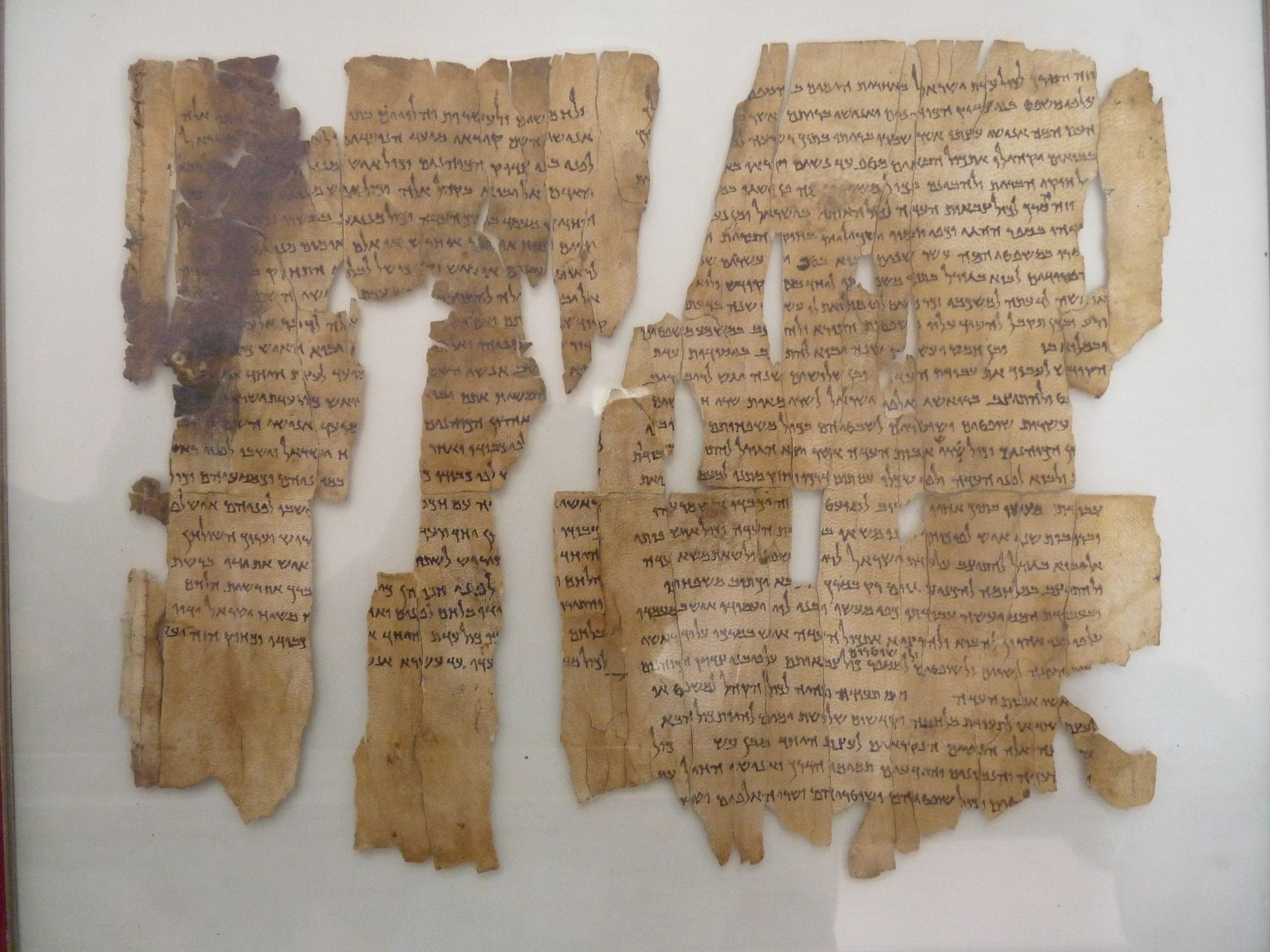 Ancient manuscript and books