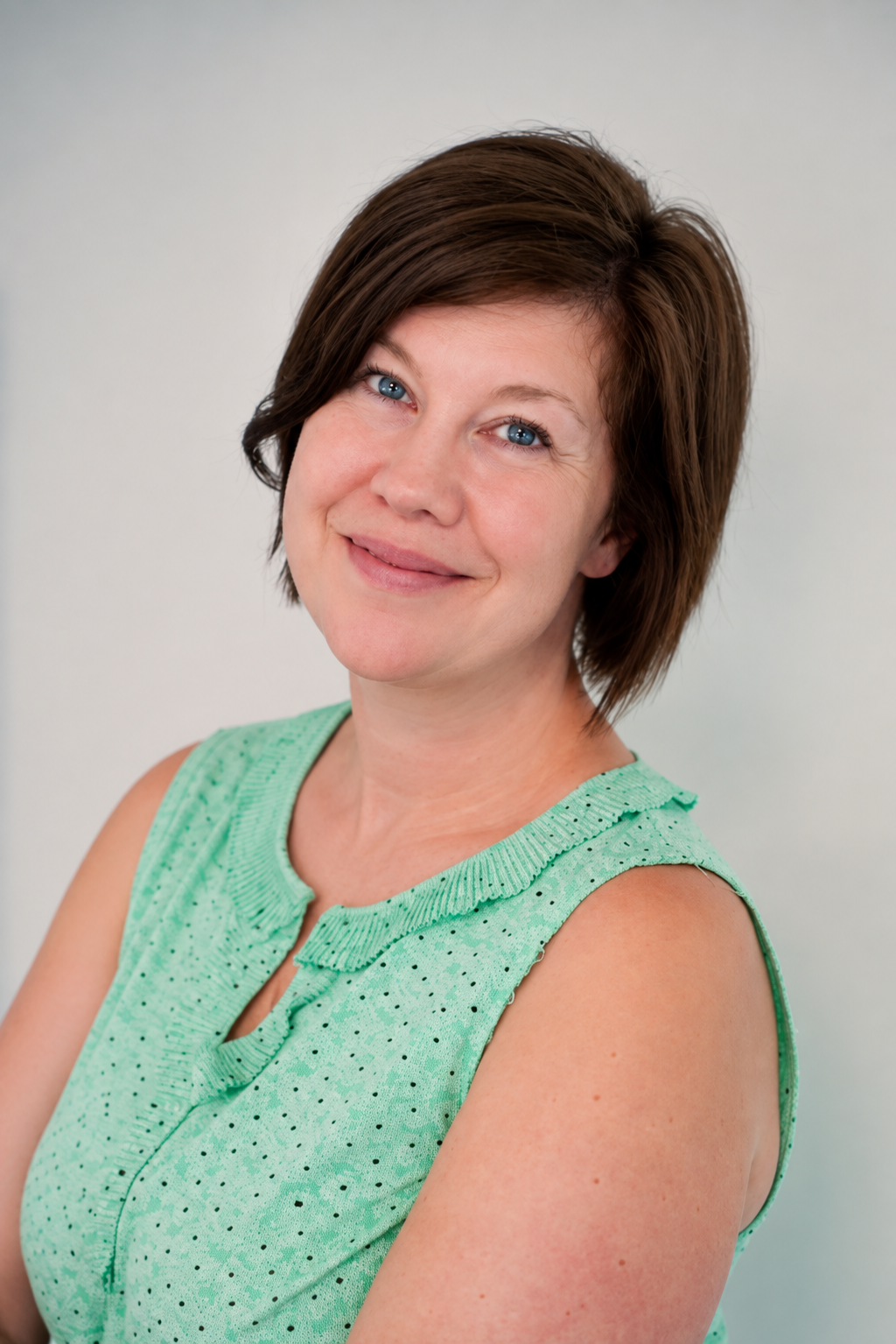 Headshot of Beshlie Donaldson in green