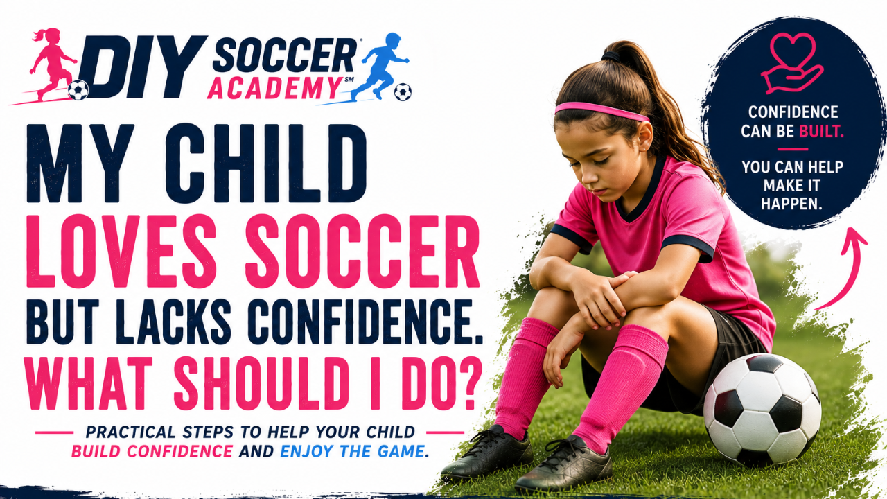 My Child Loves Soccer but Lacks Confidence. What Should I Do?