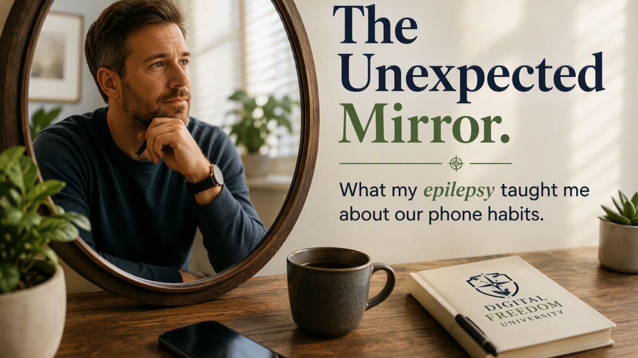 I mean realizing epilepsy has some similarities with our phone habits