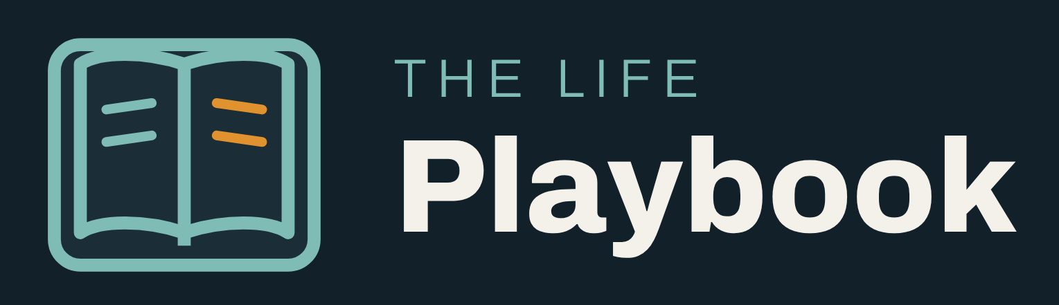 The Life Playbook - product mockup