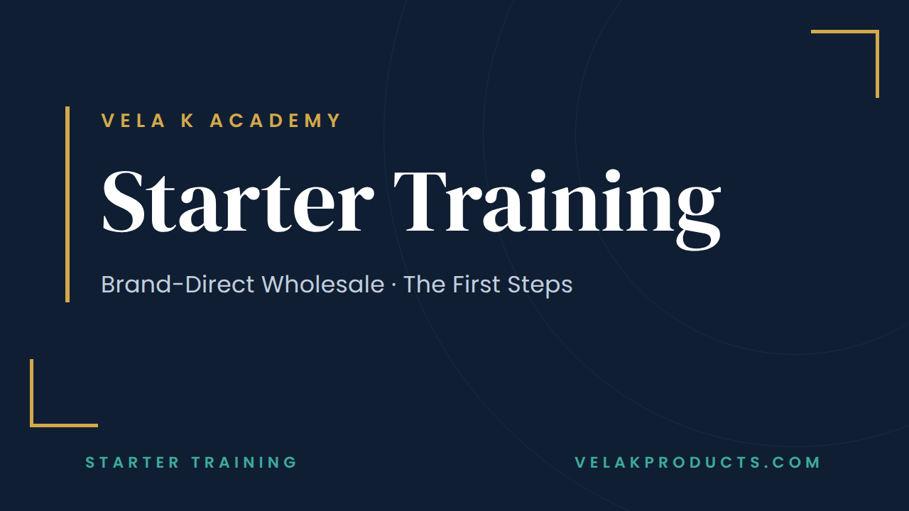 Vela K Starter Training