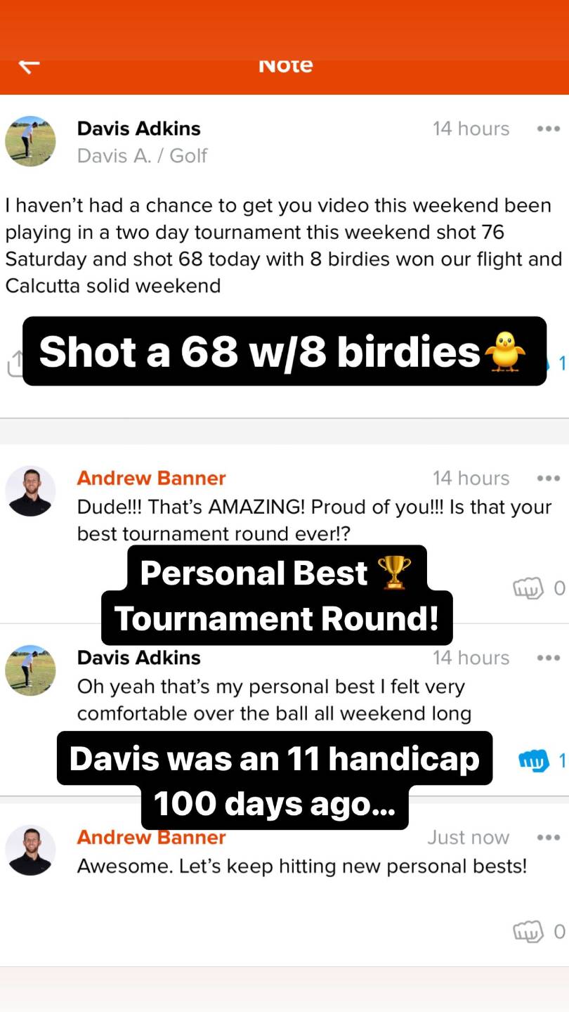 Member testimonial screenshot 01