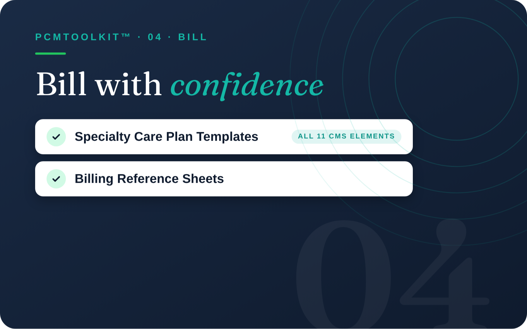 Bill With Confidence